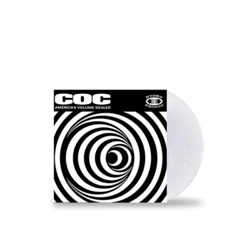 CORROSION OF CONFORMITY AMERICA'S VOLUME DEALER LP (Clear w/ White Swirl)