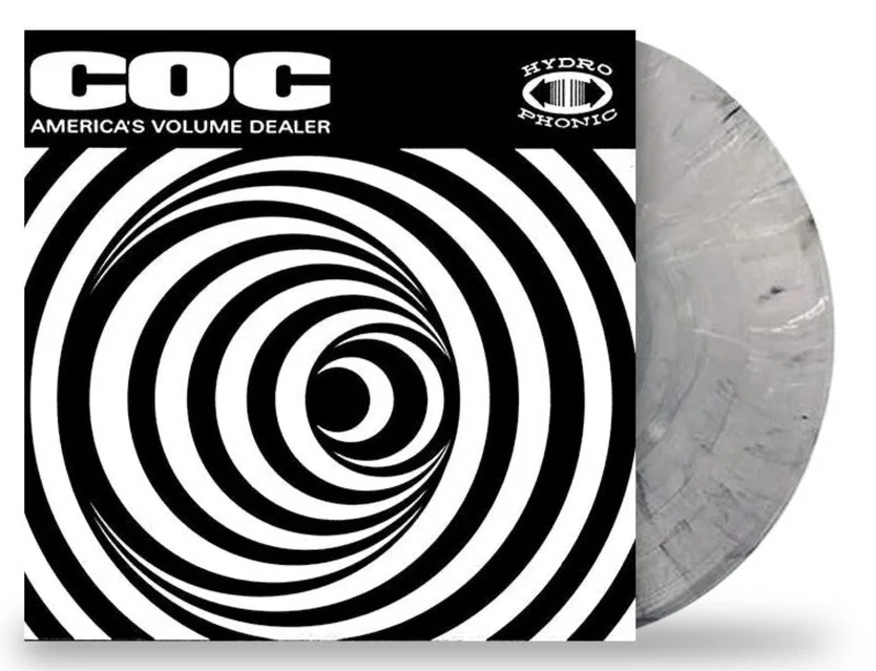 CORROSION OF CONFORMITY AMERICA'S VOLUME DEALER LP (Limited Edition  Only 250 made, "Black and Platinum Marble" Vinyl)