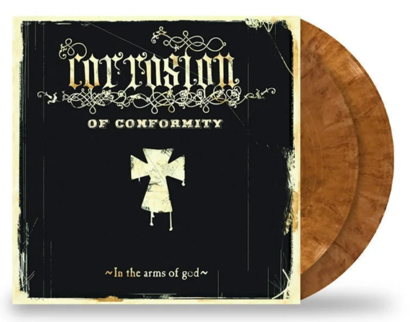 CORROSION OF CONFORMITY IN THE ARMS OF GOD 2LP (Limited Edition  Only 300 made, "Pearlescent Copper Swirl" Vinyl)
