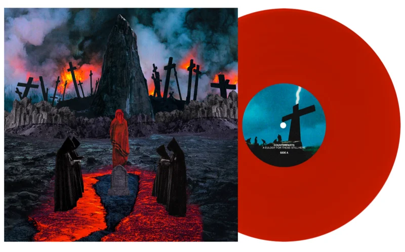 COUNTERPARTS 'A EULOGY FOR THOSE STILL HERE' (Limited Edition  Only 400 Made, Blood Red Vinyl)