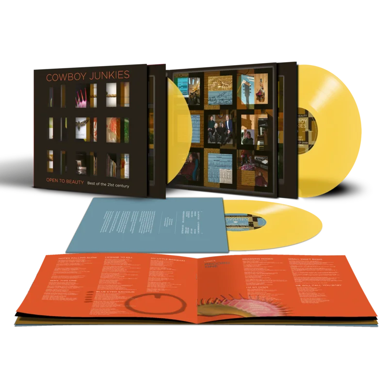 COWBOY JUNKIES 'OPEN TO BEAUTY: BEST OF THE 21ST CENTURY' 3LP (Transparent Yellow Vinyl)