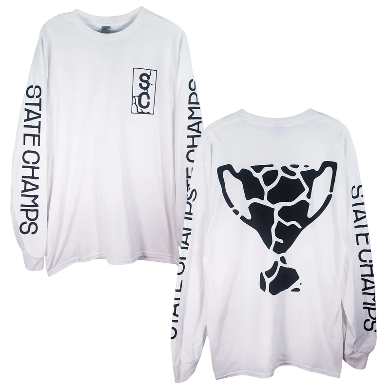 Cracked White - Long Sleeve
