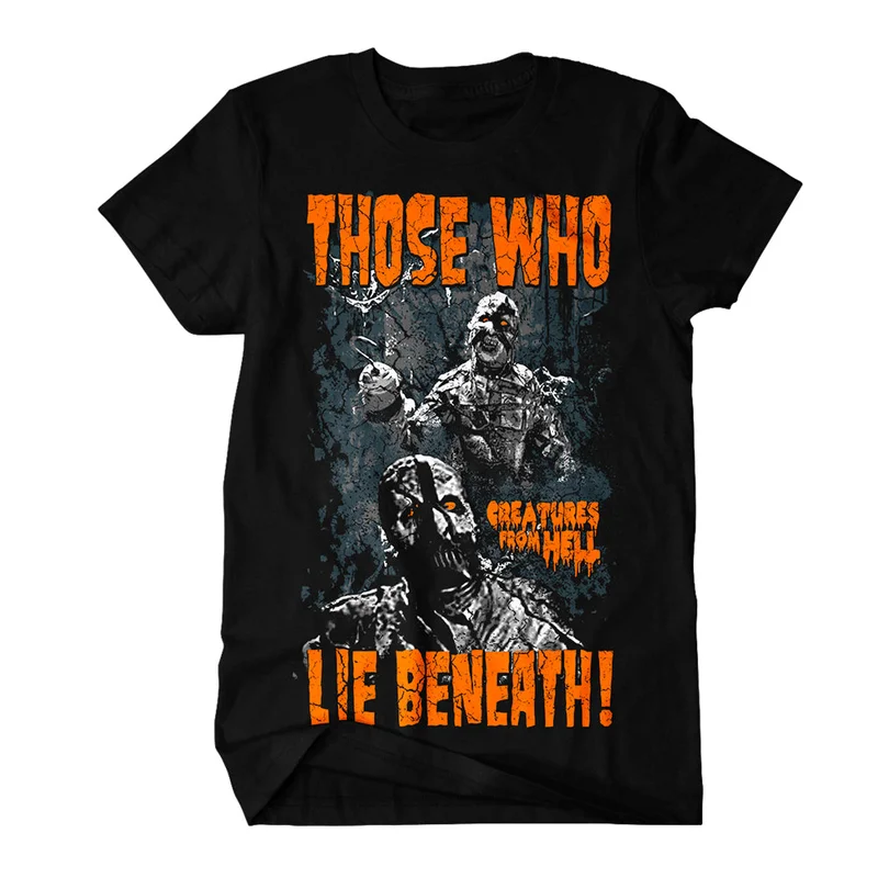 Creatures From Hell Black T-Shirt