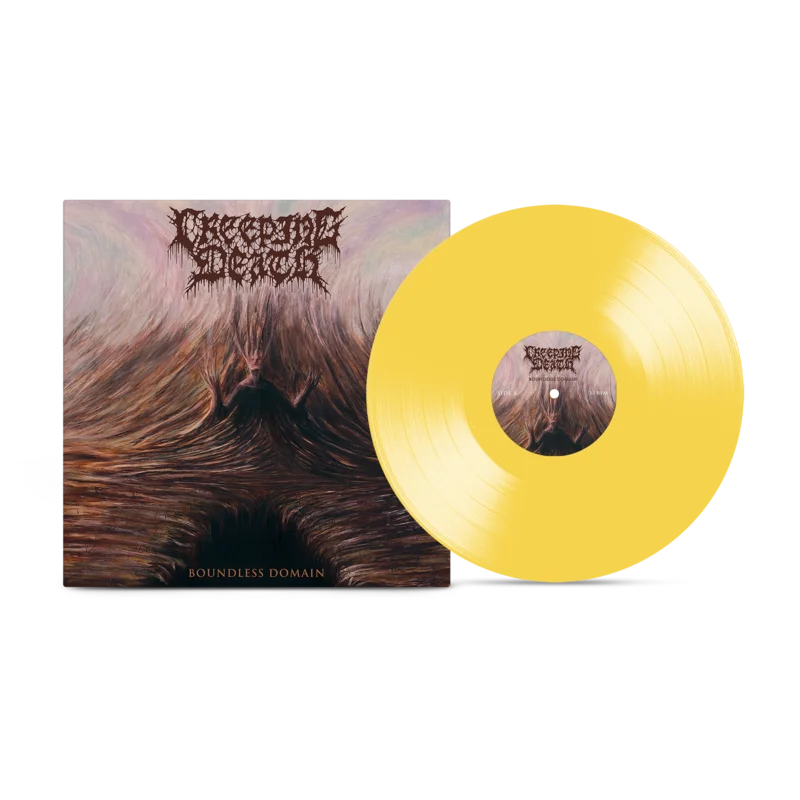 CREEPING DEATH 'BOUNDLESS DOMAIN' LP (Canary Yellow Vinyl)