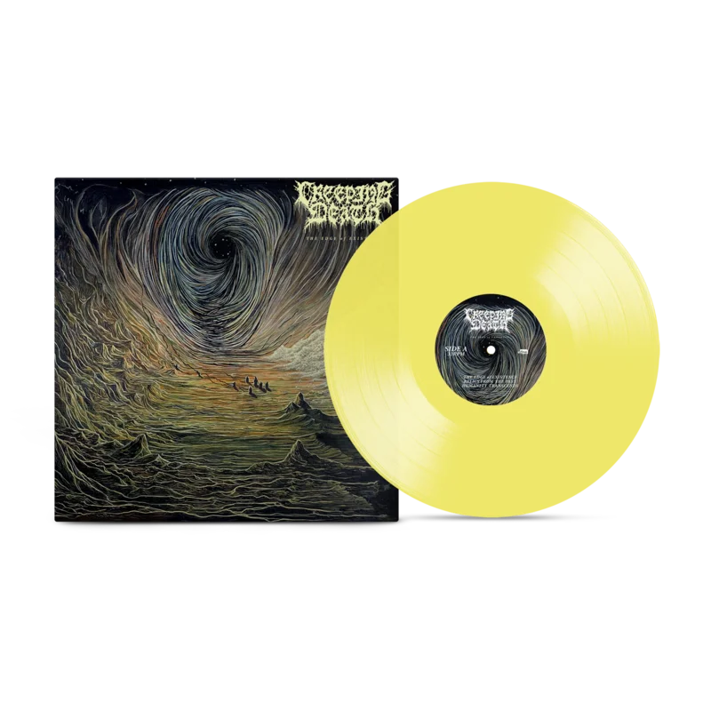 CREEPING DEATH 'THE EDGE OF EXISTENCE' LP (Clear Yellow Vinyl)