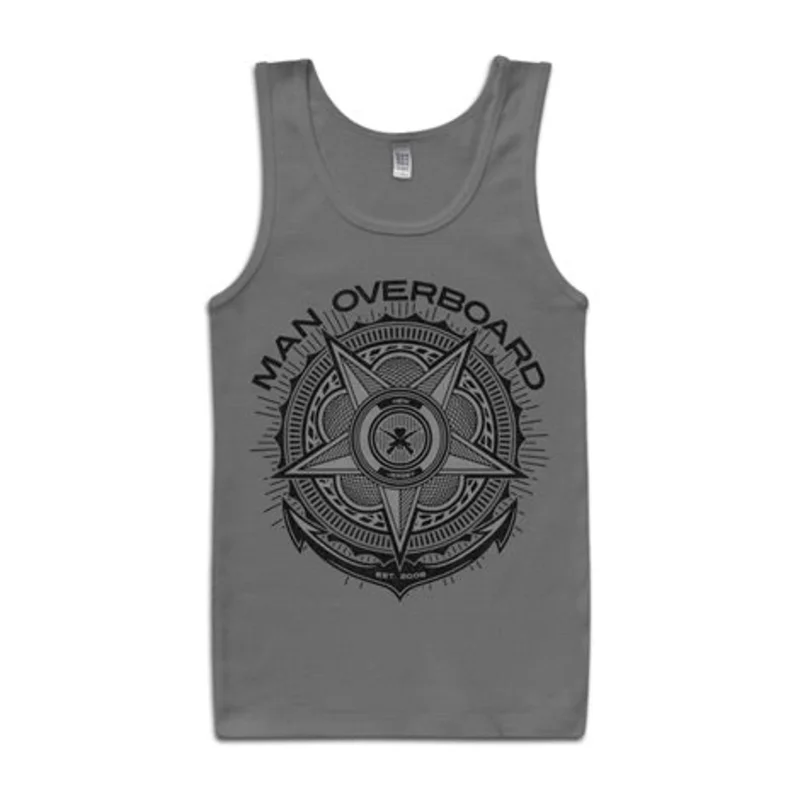 Crest Gray Tank Top