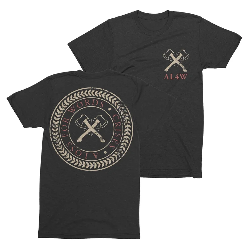 Crises Axes Dark Heather Grey T-Shirt