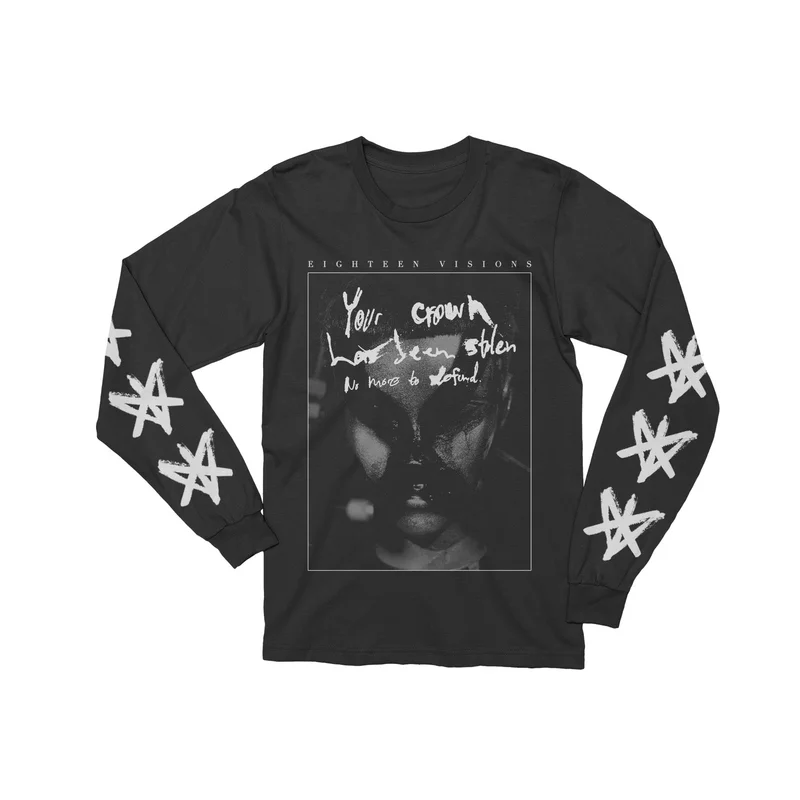 Crown Black Long Sleeve