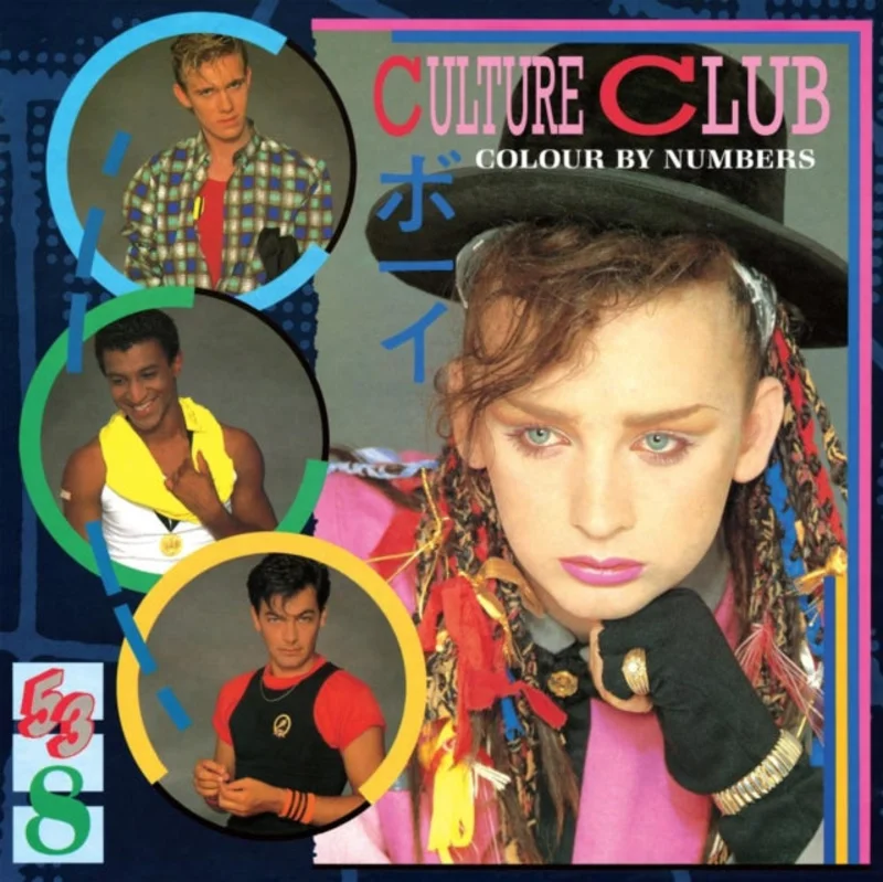CULTURE CLUB 'COLOUR BY NUMBERS' LP (Light Blue Vinyl)