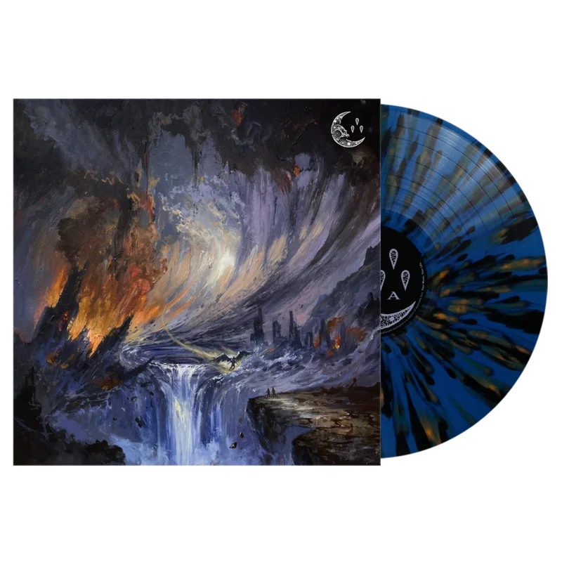 Currents - ALL THAT FOLLOWS BLUE W/ BLACK & ORANGE SPLATTER VINYL