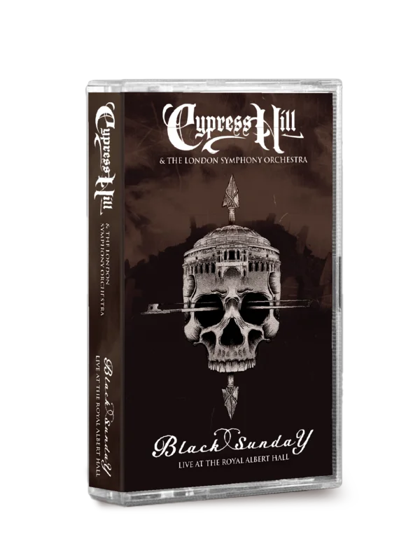 CYPRESS HILL 'BLACK SUNDAY LIVE AT THE ROYAL ALBERT HALL' CASSETTE (Silver)