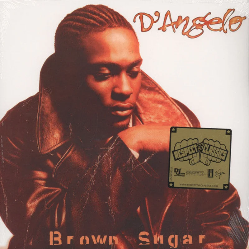 D'Angelo - Brown Sugar (2xLP, Album, Ltd, RE, Whi) (Near Mint (NM or M-))