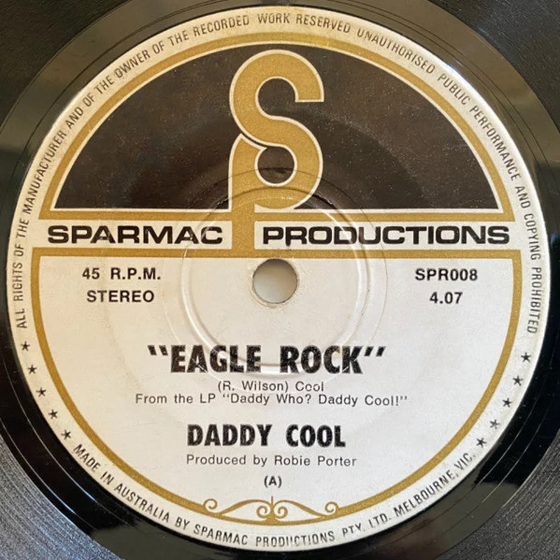 Daddy Cool  - Eagle Rock (7", Single) (Very Good (VG))