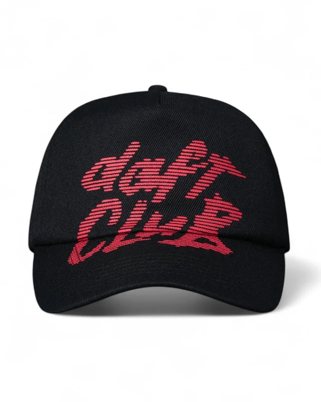 DAFT PUNK x PLEASURES DAFT CLUB HAT (Black)