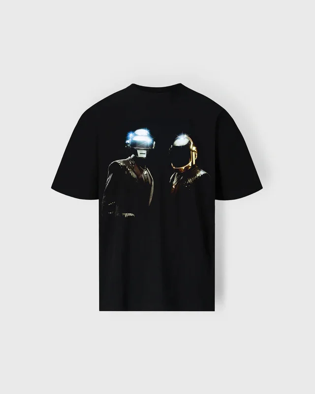 DAFT PUNK X PLEASURES DUO T-SHIRT (Black)