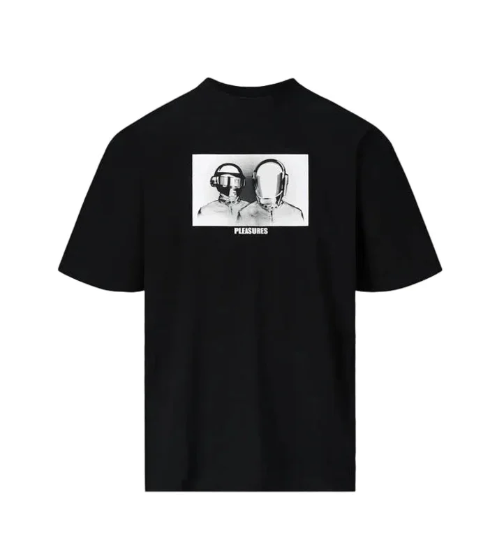 DAFT PUNK x PLEASURES INVERTED T-SHIRT (Black)
