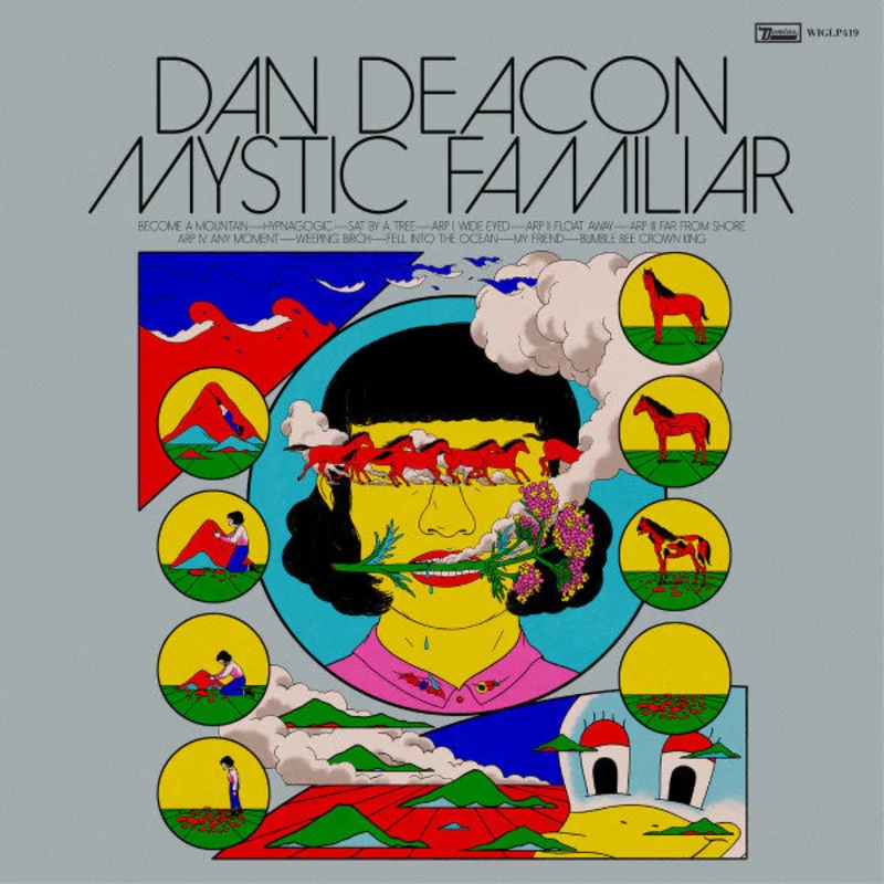 Dan Deacon - Mystic Familiar (LP, Album, Ltd, Sil) (Near Mint (NM or M-))