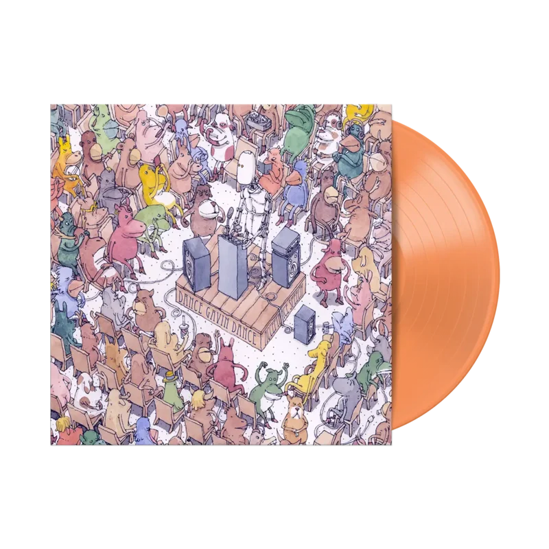 DANCE GAVIN DANCE 'ACCEPTANCE SPEECH' LP (Limited Edition  Only 500 Made, Orange Crush Vinyl)