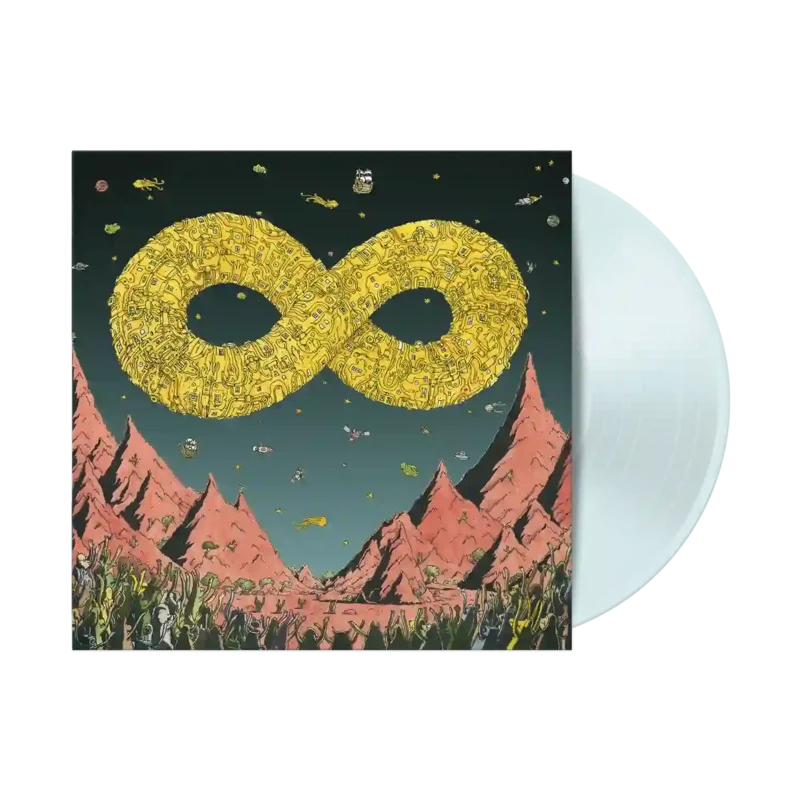 DANCE GAVIN DANCE 'MOTHERSHIP' LP (Limited Edition  Only 500 Made, Electric Blue Vinyl)