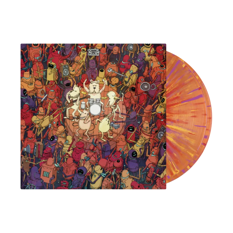 DANCE GAVIN DANCE 'TREE CITY SESSIONS 2' 2LP (Limited Edition  Only 666 Made, Orange, Purple, & Yellow Splatter Vinyl)