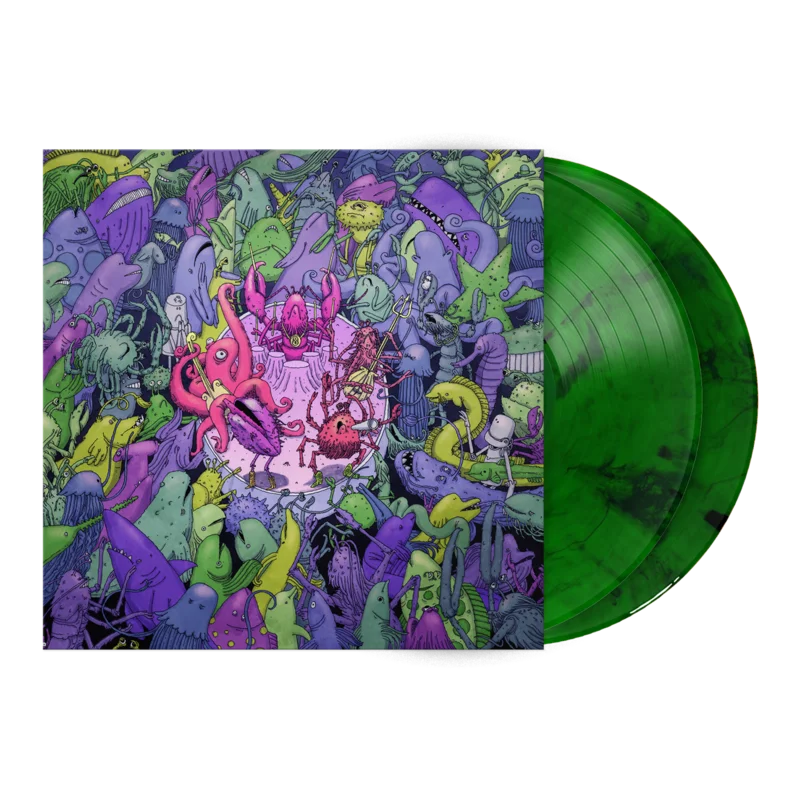 DANCE GAVIN DANCE TREE CITY SESSIONS 3 2LP (Exclusive  Limited to 300, Neon Green Black Wave Vinyl)