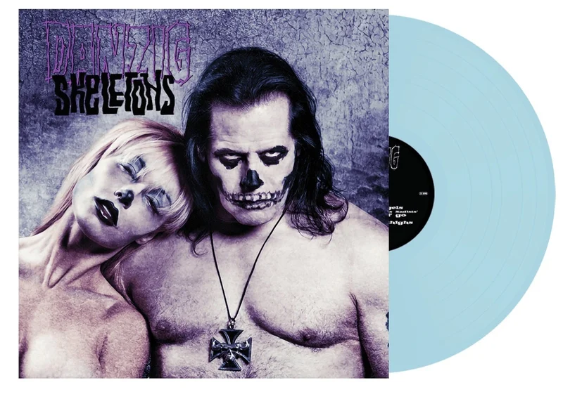 DANZIG  'SKELETONS' LP (Limited Edition   Only 300 Made, Baby Blue Vinyl)