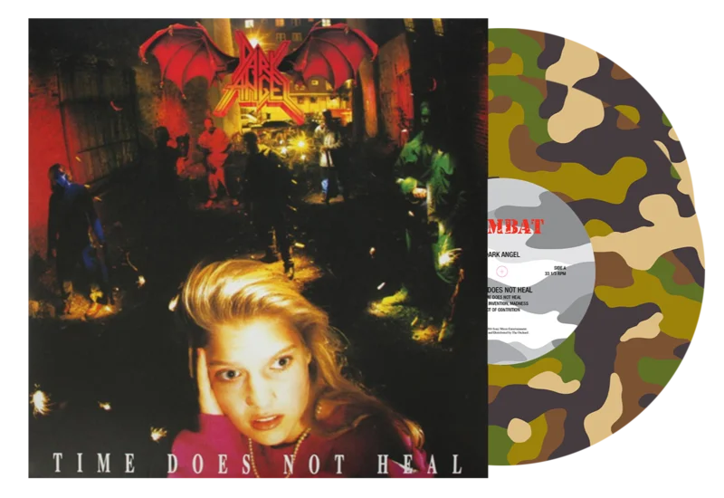 DARK ANGEL TIME DOES NOT HEAL LP (Limited Edition  Only 200 Made, Combat Camo Picture Disc)