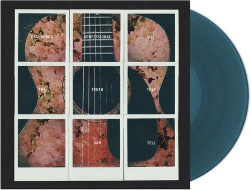 DASHBOARD CONFESSIONAL 'ALL THE TRUTH THAT I CAN TELL' LP (Dark Blue & Green Vinyl)