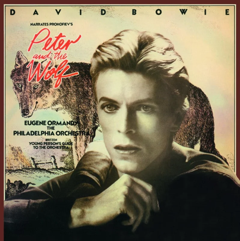 David Bowie Narrates Prokofiev*, Eugene Ormandy, The Philadelphia Orchestra, Britten* - Peter And The Wolf / Young Person's Guide To The Orchestra (LP, Album, RE, 180) (Mint (M))