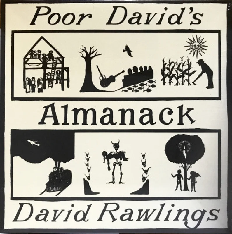 David Rawlings - Poor David's Almanack (LP, Album) (Near Mint (NM or M-))