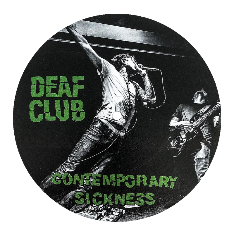 DEAF CLUB 'CONTEMPORARY SICKNESS' 7" EP (Live Cover 1)