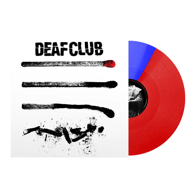 DEAF CLUB 'PRODUCTIVE DISRUPTION' LP (Blue & Red Vinyl)