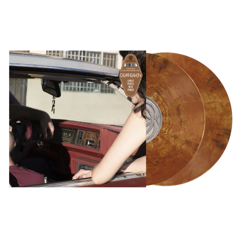 DEAFHEAVEN LONELY PEOPLE WITH POWER 2LP (Limited Edition  Only 500 Made, Honeyed Heat Vinyl)