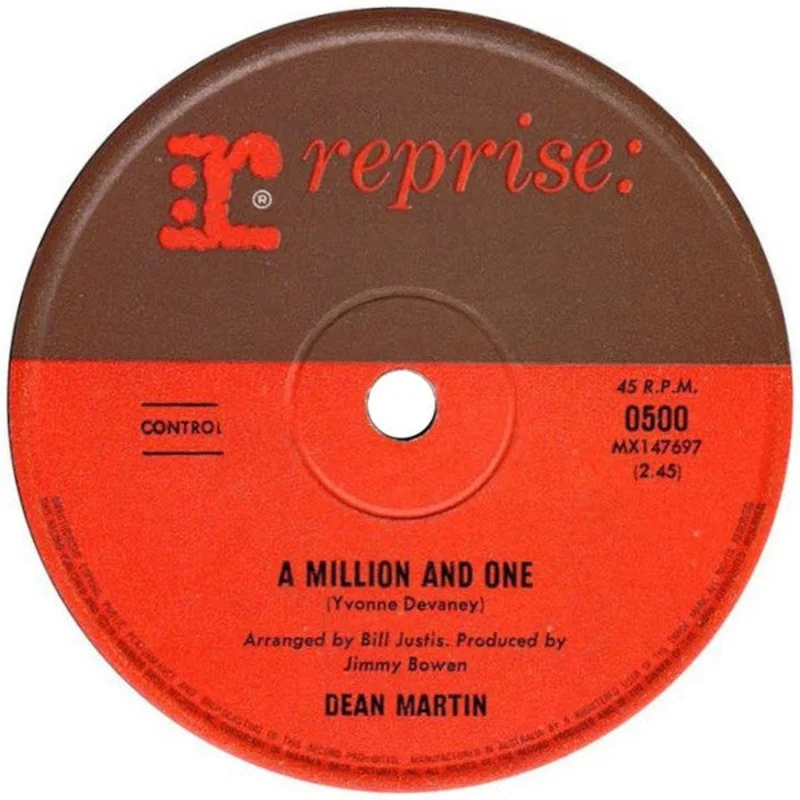 Dean Martin - A Million And One / Shades (7", Single) (Very Good (VG))