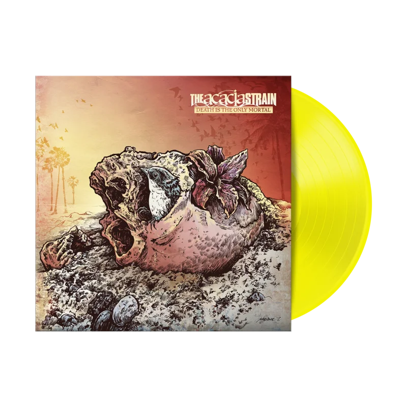 Death Is The Only Mortal Neon Yellow Vinyl LP