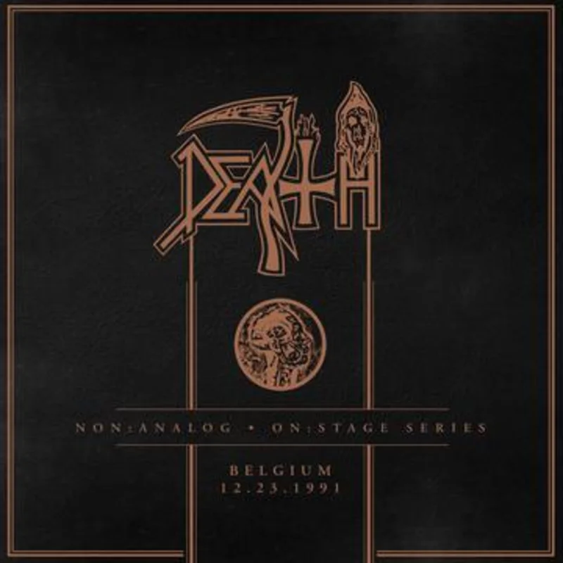 DEATH 'NON ANALOG - ON STAGE SERIES - BELGIUM 12-23-1991' LP