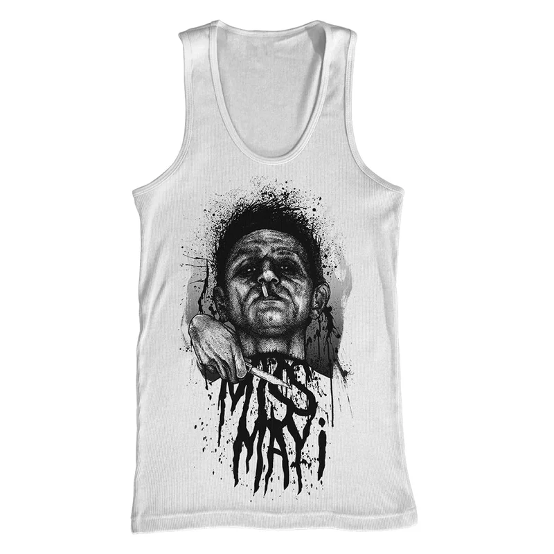 Death White Tank Top