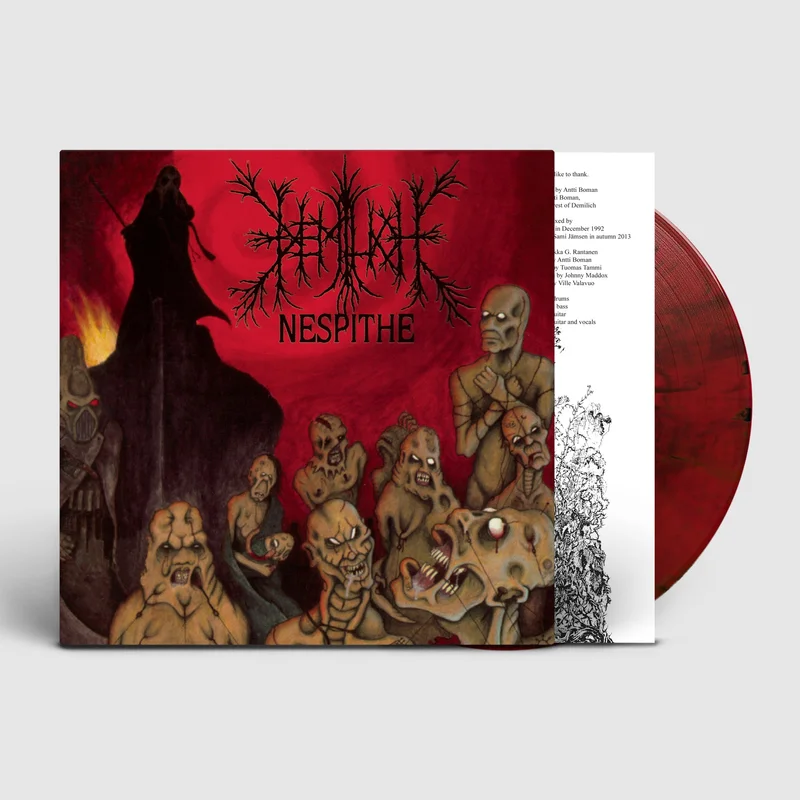 DEMILICH 'NESPITHE' LP (Limited Edition, Reissue, Transparent Red/Black Smoke Vinyl)