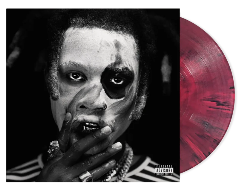 DENZEL CURRY TA13OO LP (Limited Edition  Only 500 Made, Maroon Marble Vinyl)