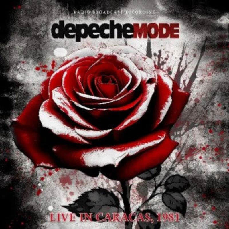 DEPECHE MODE - LIVE IN CARACAS 1981 (RADIO BROADCAST RECORDING) - 10" COLOURED VINYL