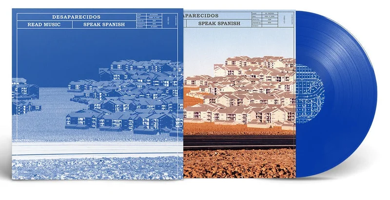 DESAPARECIDOS 'READ MUSIC/SPEAK SPANISH' (Transparent Blue Vinyl)