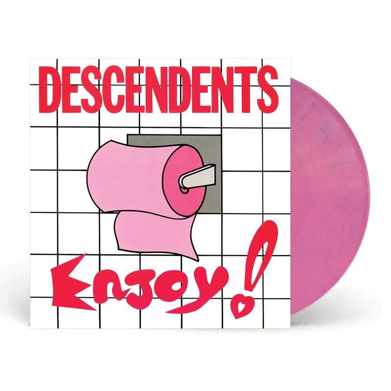 DESCENDENTS ENJOY! LP (Limited Edition  Only 400 Made, Bubblegum Vinyl)