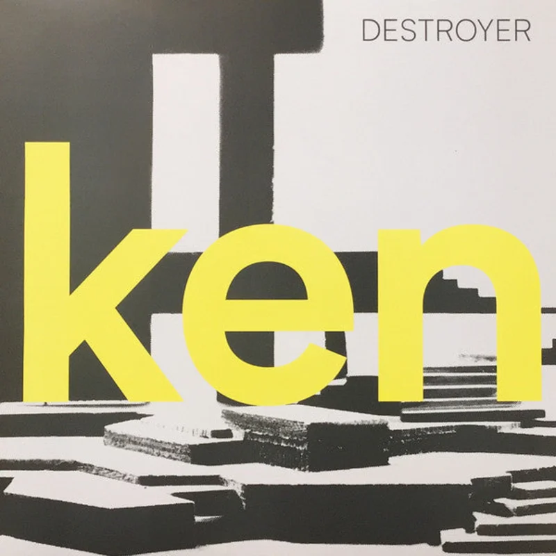 Destroyer  - ken (LP, Album, Ltd, Yel + 7") (Near Mint (NM or M-))