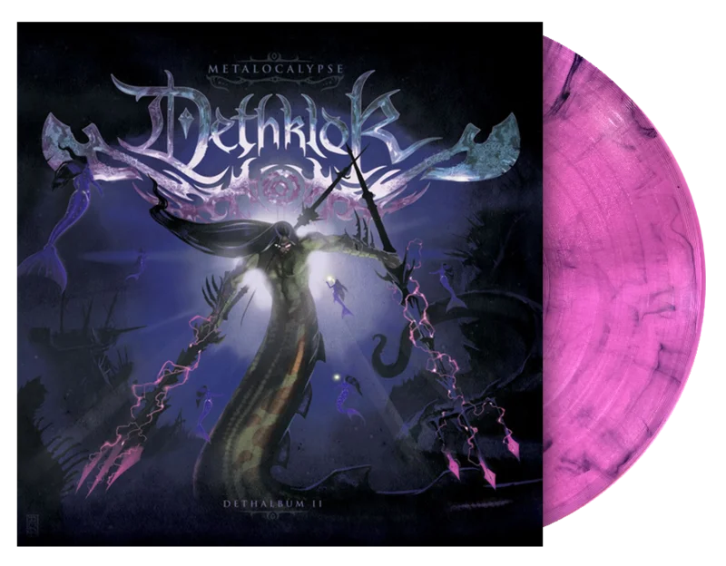 DETHKLOK DETHALBUM II LP (Clear Pink w/ Black Smoke Vinyl)