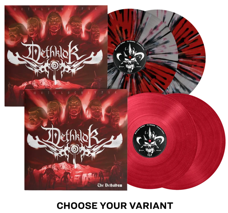 DETHKLOK THE DETHALBUM 2LP (Exclusive  Various Color Vinyl)