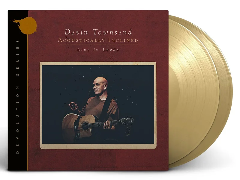 DEVIN TOWNSEND ACOUSTICALLY INCLINED - LIVE IN LEEDS 2LP (Limited Edition  Only 250 Made, Tan Vinyl)