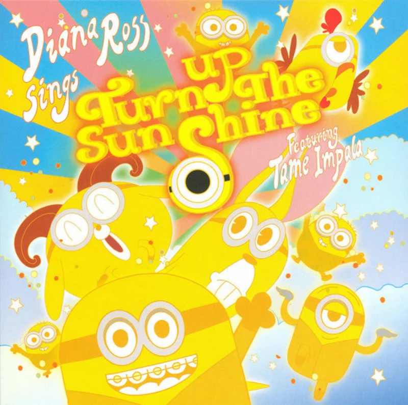 Diana Ross Featuring Tame Impala - Turn Up The Sunshine (7", S/Sided, Single, Etch) (Mint (M))