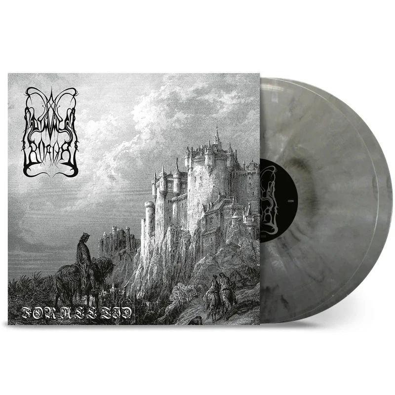 DIMMU BORGIR 'FOR ALL TID' 2LP (Silver/White/Black Marbled Vinyl)