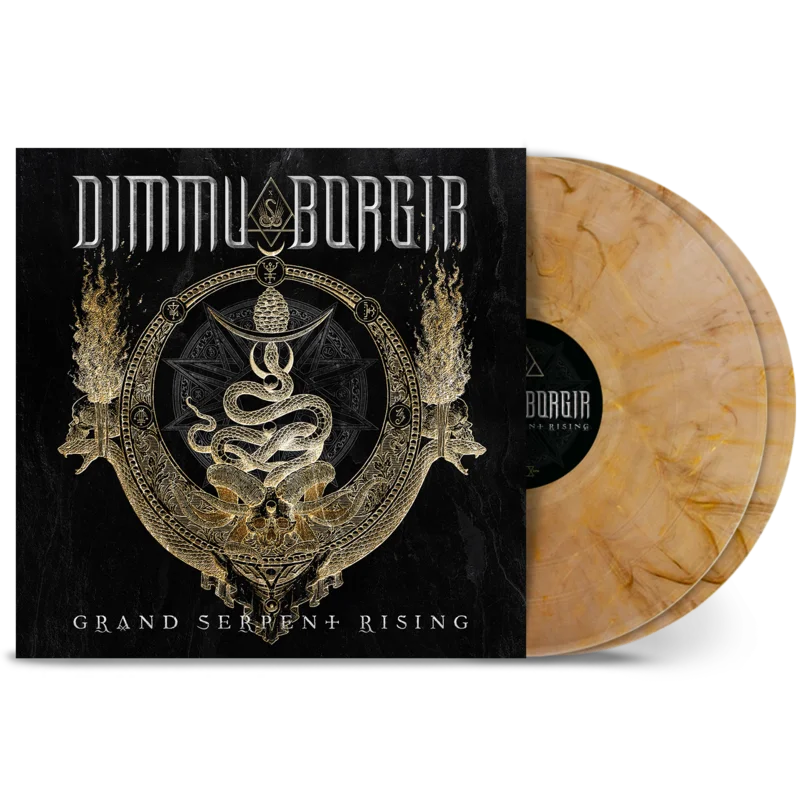 DIMMU BORGIR GRAND SERPENT RISING 2LP (Exclusive  Limited to 300, Gold w/ Black Marbled Vinyl)