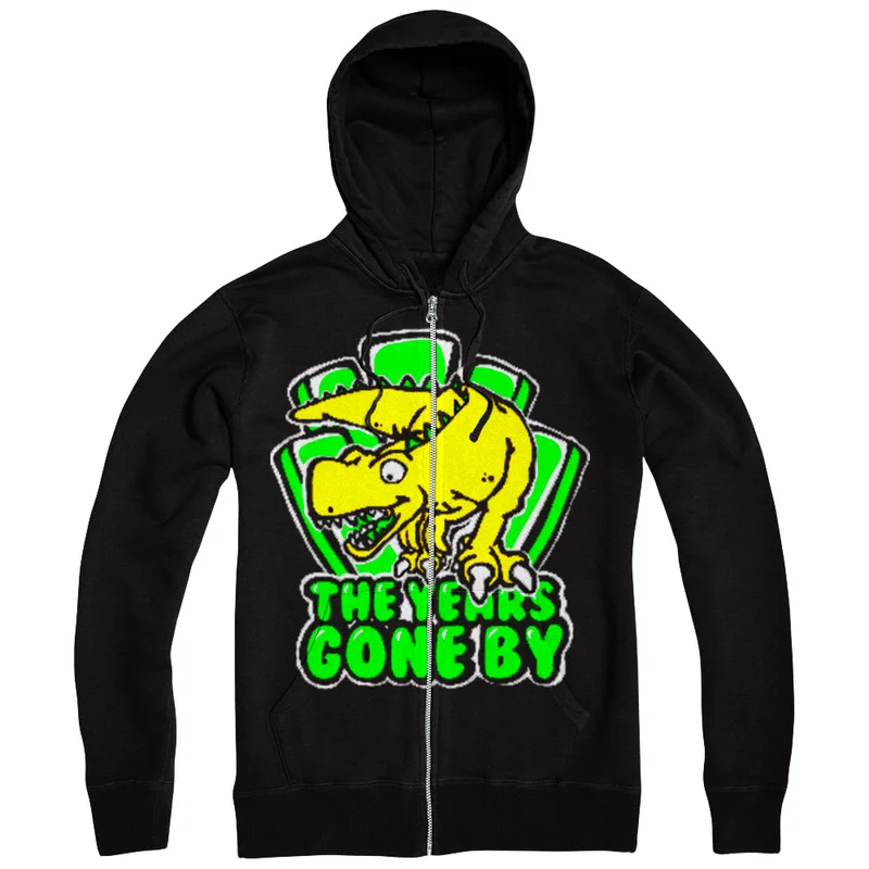 Dino Black Zip-Up